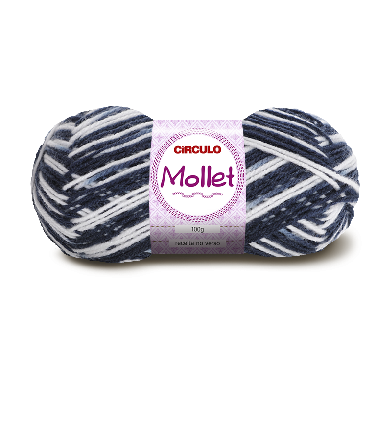 LANA MOLLET CIRCULO 9016 ZEBRA